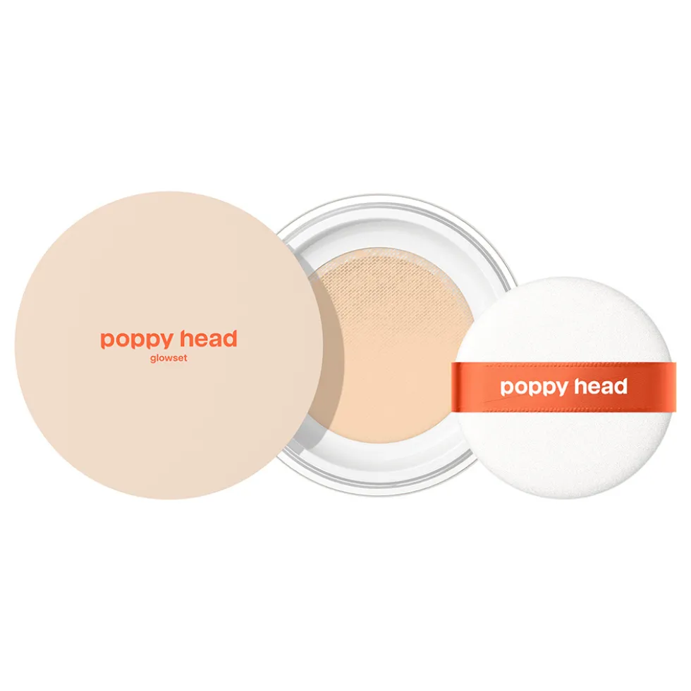 Poppy Head Glowset puder sypki rozświetlająco-utrwalajacy 11g