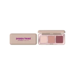 Poppy Head Just Enough Everyday Matte paleta cieni do powiek 01 Mauve On 4.8g