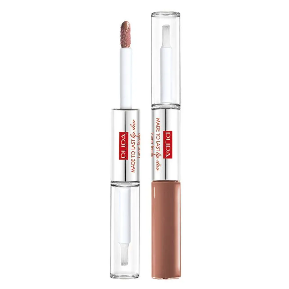 Pupa Milano Made To Last Lip Duo wodoodporna pomadka w płynie i błyszczyk 012 2x4ml