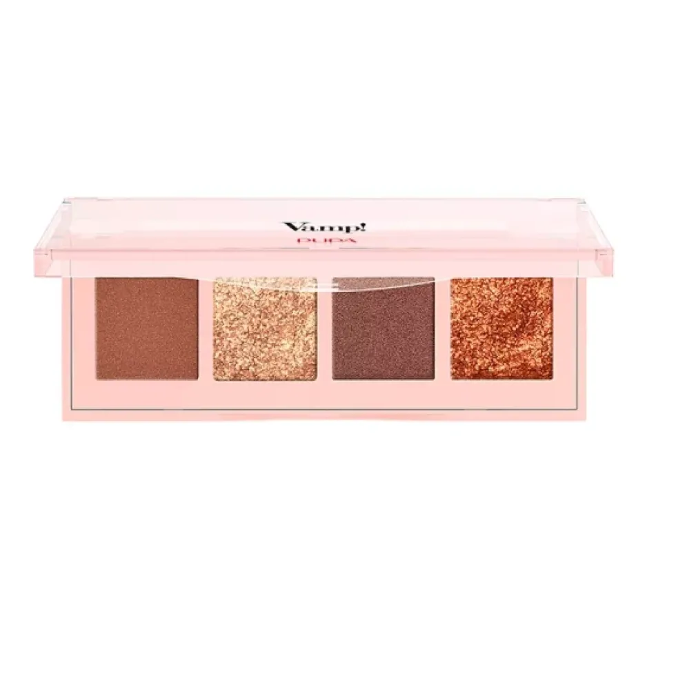Pupa Milano Vamp! Eyeshadow Palette paleta cieni do powiek 002 Gold Bronze 5.2g