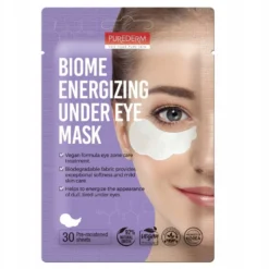 Purederm Biome Energizing Under Eye Mask probiotyczne wegańskie płatki pod oczy 30szt