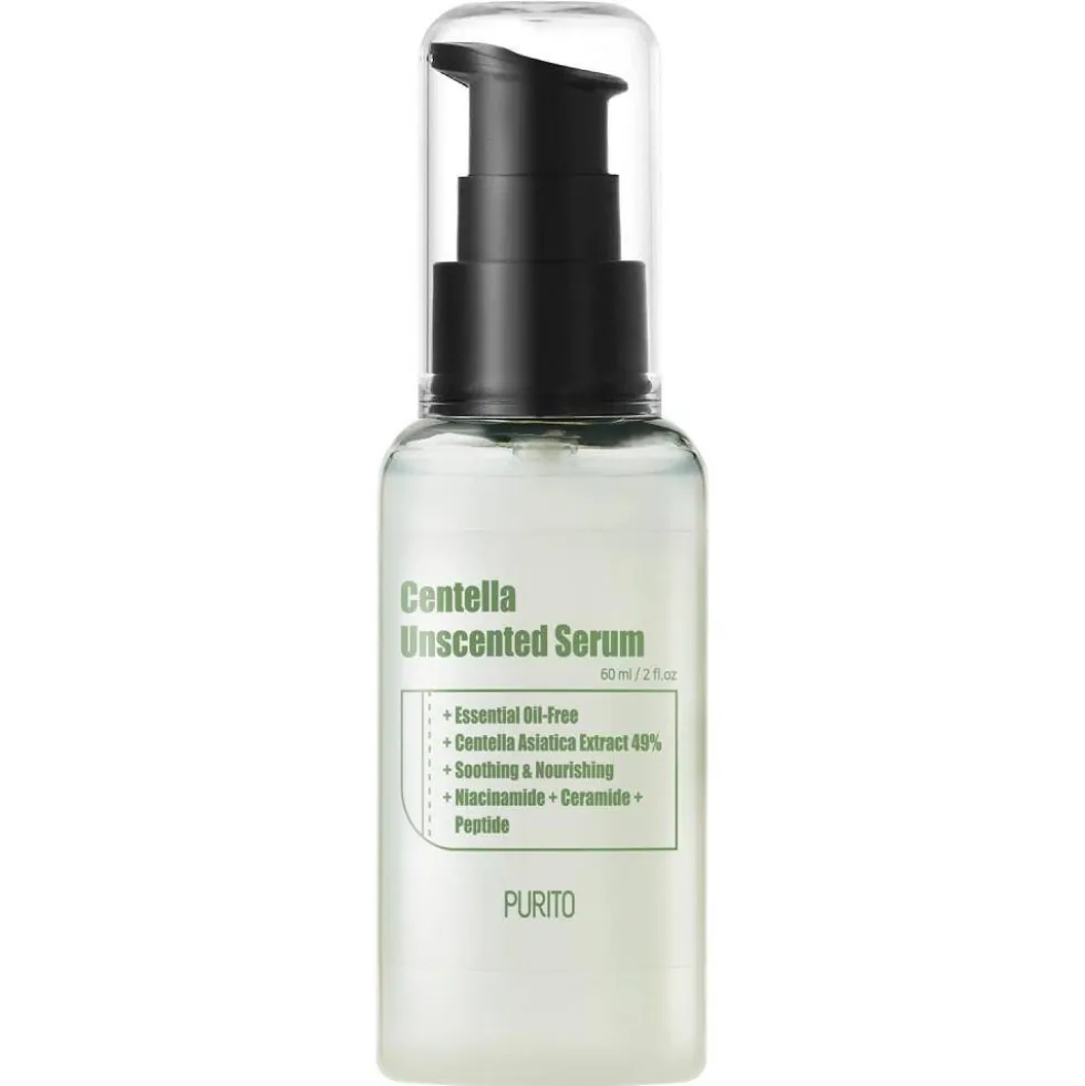 PURITO Centella Unscented Serum regenerujące serum z ekstraktem z wąkroty azjatyckiej 60ml