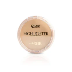Quiz Cosmetics Color Focus Highlighter Powder puder rozświetlający wzbogacony witaminą E N°02 Gold 10g