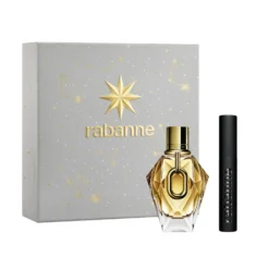 Rabanne Million Gold For Her zestaw woda perfumowana spray 90ml + tusz do rzęs 8ml
