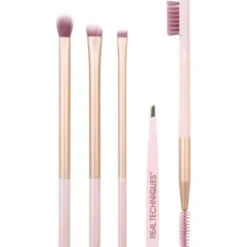 Real Techniques Naturally Beautiful zestaw pędzli do makijażu oczu 5szt