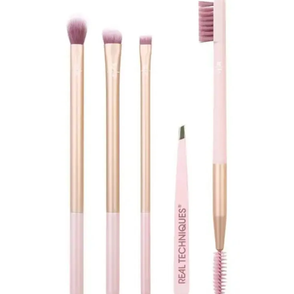 Real Techniques Naturally Beautiful zestaw pędzli do makijażu oczu 5szt
