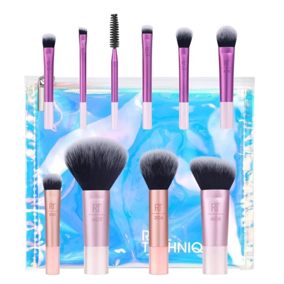 Real Techniques Travel Fantasy Mini Brush zestaw mini pędzli do makijażu 10szt.