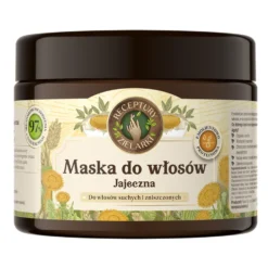 Receptury Zielarki Maska jajeczna do włosów suchych i zniszczonych 300ml