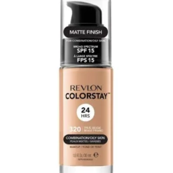 Revlon ColorStay Makeup for Combination/Oily Skin SPF15 podkład do cery mieszanej i tłustej 320 True Beige 30ml