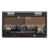 Rimmel Brow This Way Brow Sculpting Kit zestaw do konturowania brwi 003 Dark Brown 1.3g