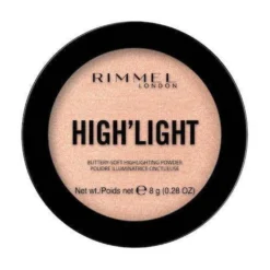 Rimmel High'light Buttery-Soft Highlighting Powder rozświetlacz do twarzy 002 Candlelit 8g