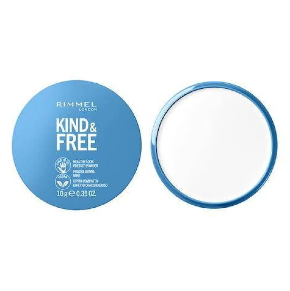 Rimmel Kind & Free wegański puder prasowany 001 Translucent 10g