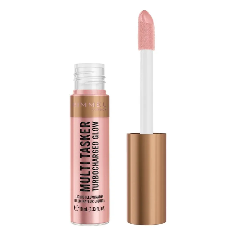 Rimmel Multi Tasker Turbocharged Glow rozświetlacz płynie 005 Iconic as Usual 10ml