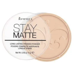 Rimmel Stay Matte Powder puder prasowany 003 Peach Glow 14g