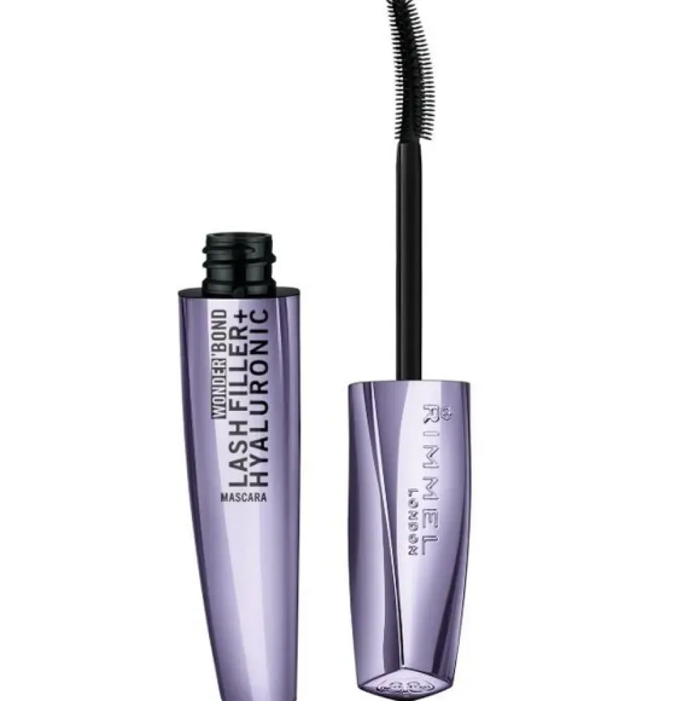 Rimmel Wonder'Bond Lash Filler + Hyaluronic pogrubiający tusz do rzęs 001 Black 11ml