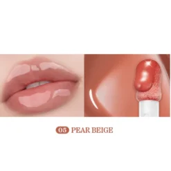 Rom&nd Juicy Flash Lip Oil olejek do ust 05 Pear Beige 4.5g