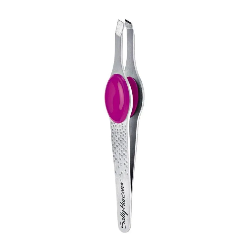 Sally Hansen Easy Tweezy Comfort Grip Slant Tip Tweezer pęseta z ukośnym zakończeniem