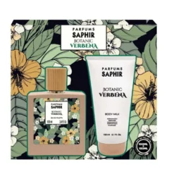 Saphir Botanic Verbena zestaw woda toaletowa spray 100ml + mleczko do ciała 150ml