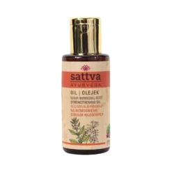 Sattva Ayurveda Maha Bhringraj Strengthening Oil olejek na wzmocnienie cebulek włosowych 100ml