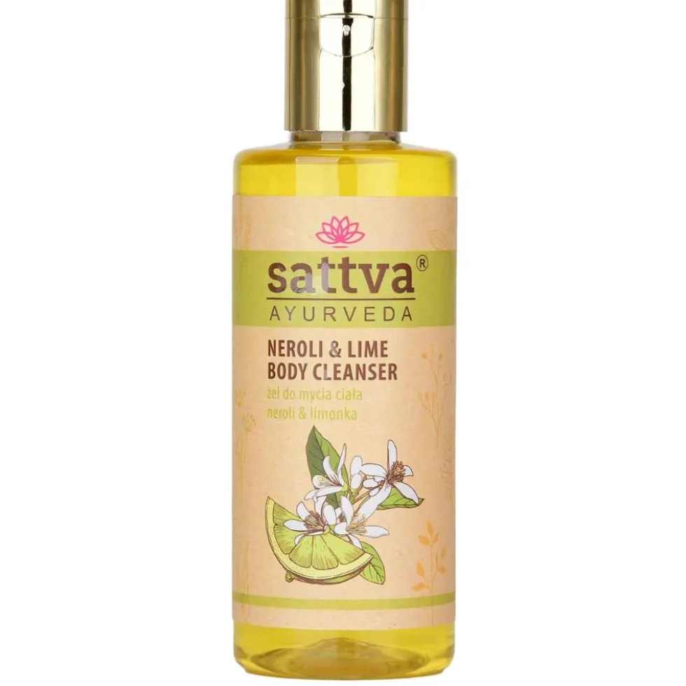 Sattva Body Cleanser żel do mycia ciała Neroli & Lime 210ml
