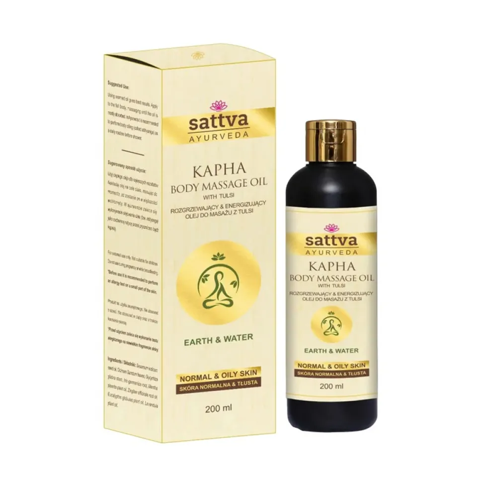 Sattva Body Massage Oil ajurwedyjski olejek do masażu Kapha 200ml