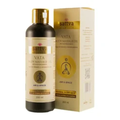 Sattva Body Massage Oil ajurwedyjski olejek do masażu Vata 200ml