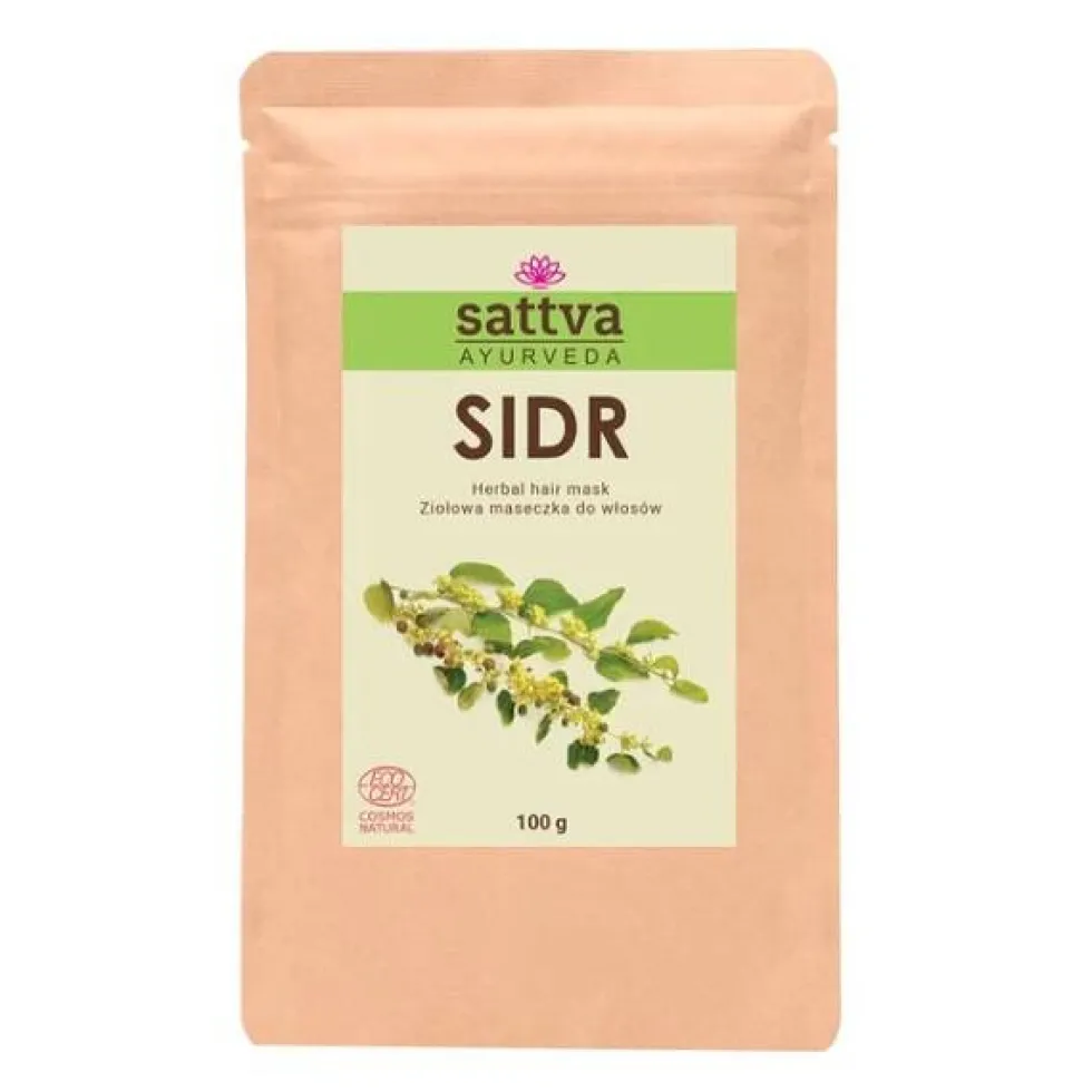 Sattva Herbal Hair Mask ziołowa maseczka do włosów Sidr 100g