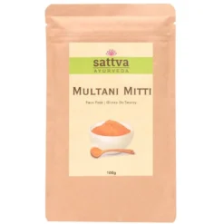 Sattva Multani Mitti glinka kosmetyczna do twarzy 100g