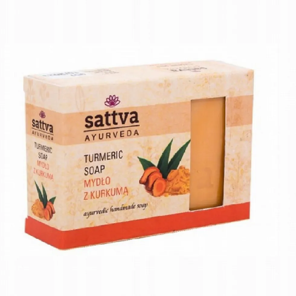 Sattva Mydło handmade z kurkumą 125g