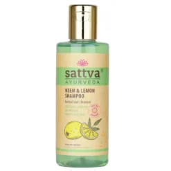 Sattva Neem & Lemon Shampoo szampon do włosów 210ml