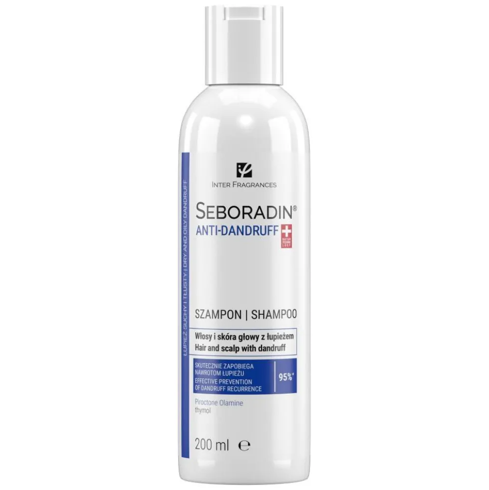 SEBORADIN Anti-Dandruff szampon przeciwłupieżowy 200ml