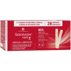SEBORADIN Forte ampułki przeciw wypadaniu włosów 28x5.5ml