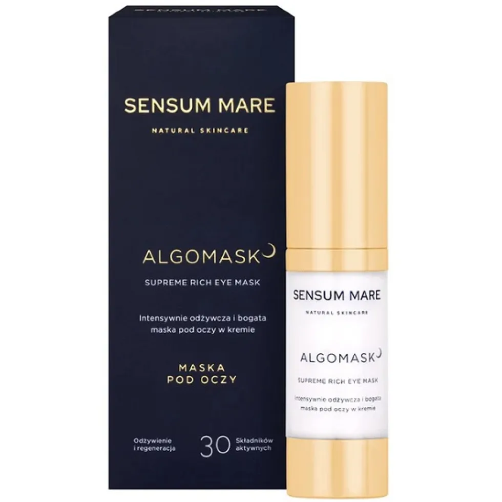 Sensum Mare Algomask intensywnie odżywcza i bogata maska pod oczy w kremie 15ml