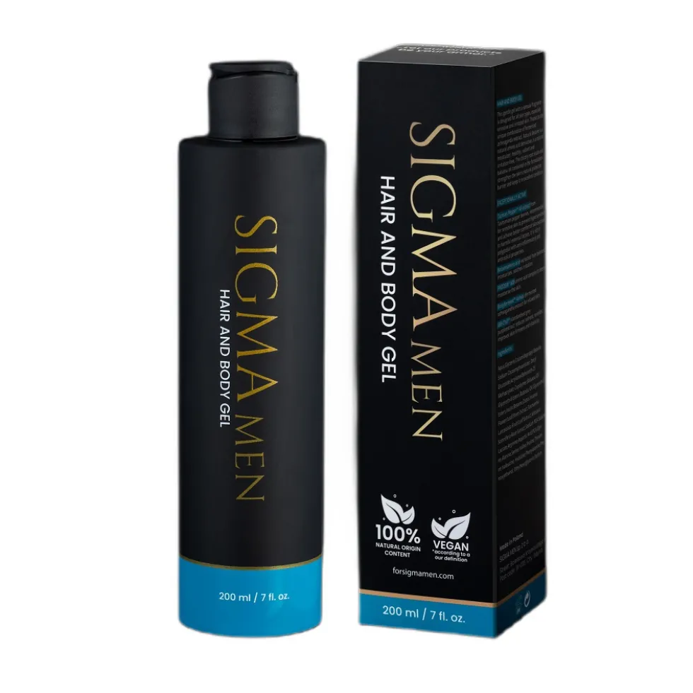 Sigma Men Wszechstronny eliksir żel do włosów i ciała 200ml