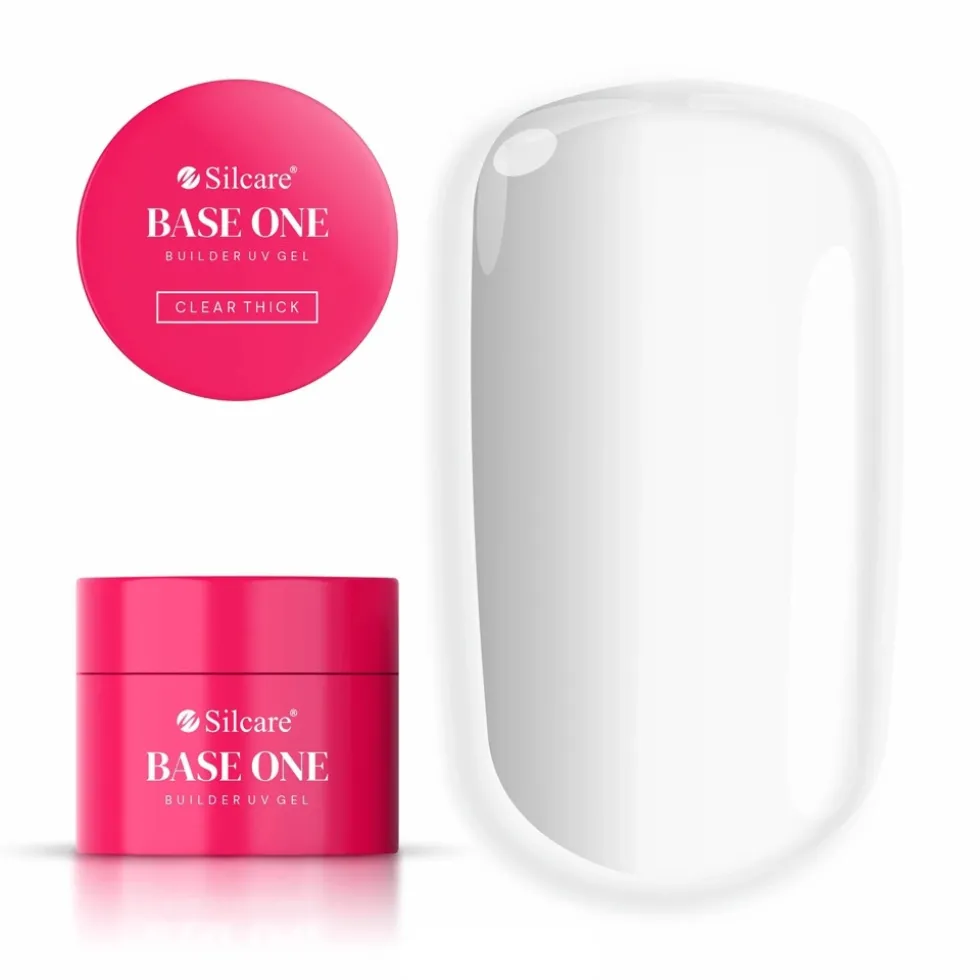Silcare Base One Clear Thick żel budujący do paznokci 50g