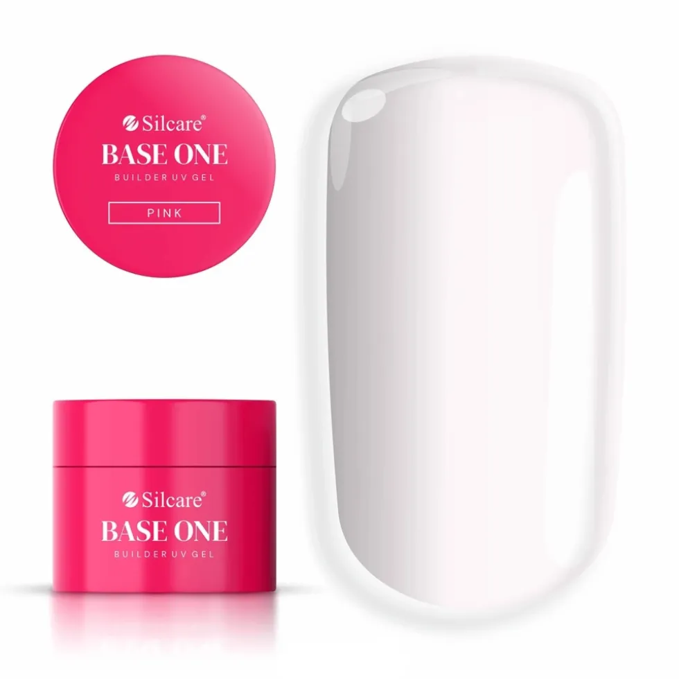Silcare Base One Pink żel budujący do paznokci 50g