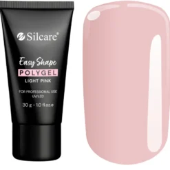 Silcare Easy Shape Polygel akrylożel do paznokci Light Pink 30g