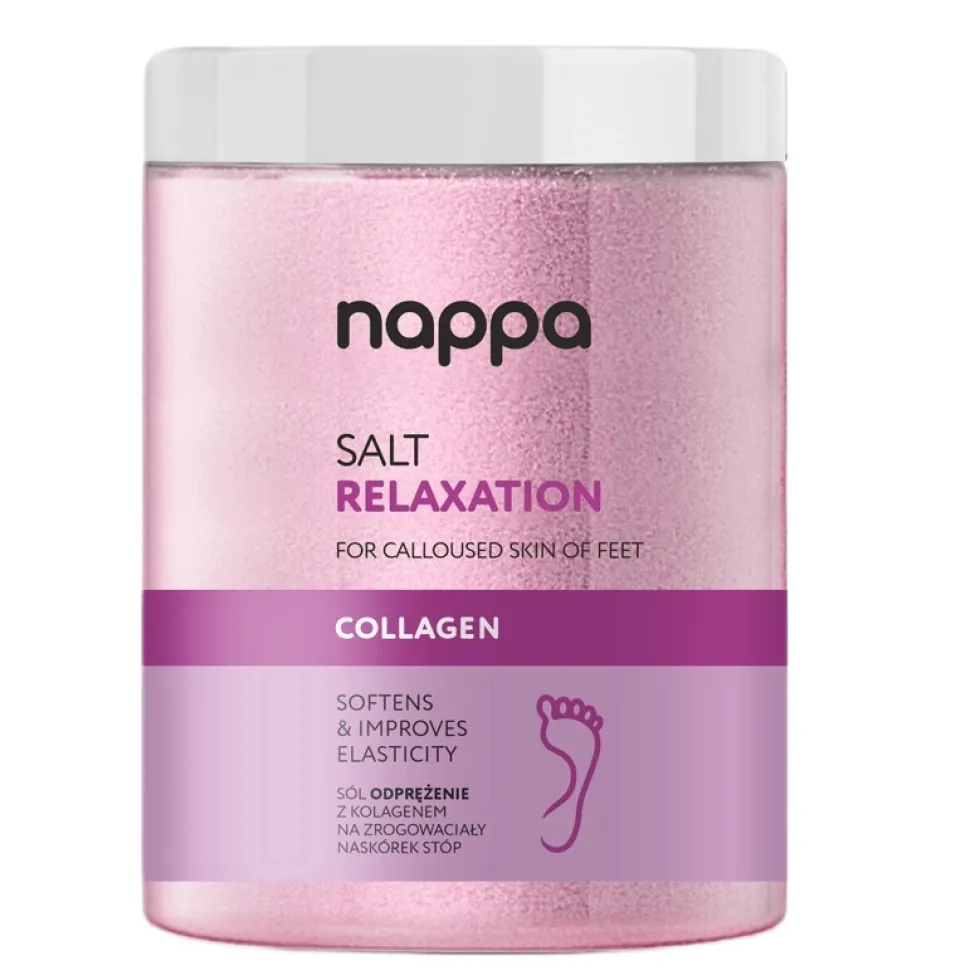 Silcare Nappa lawendowa sól odprężenie na zrogowaciały naskórek stóp 1250g