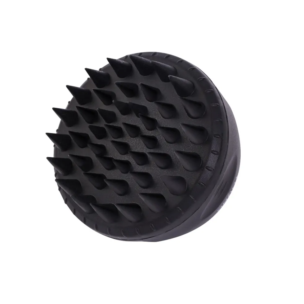 Sister Young Aura Scalp Massager Shampoo Brush szczotka do mycia i masażu skóry głowy Black
