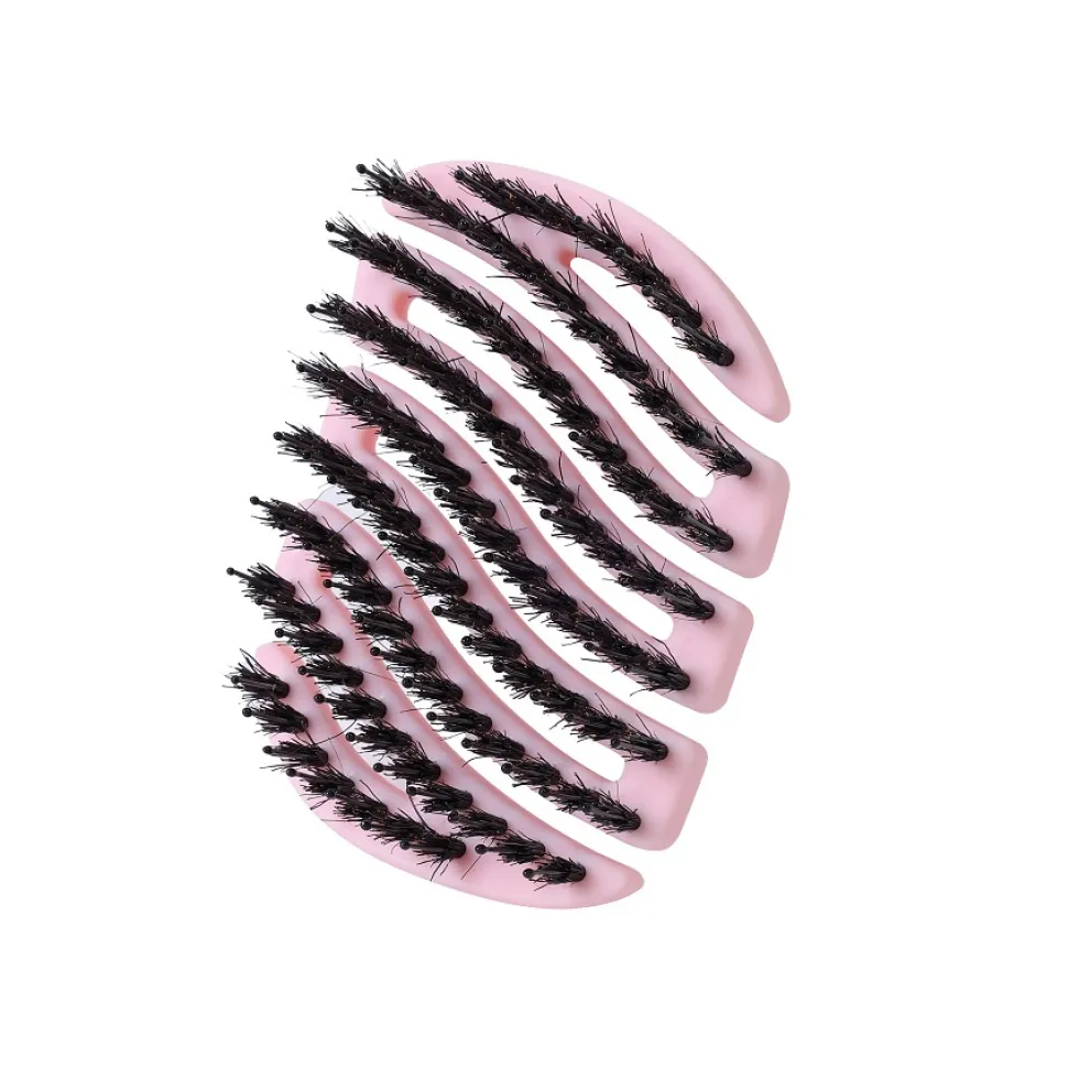 Sister Young Mila Pocket Hair Brush mała szczotka do włosów Pink