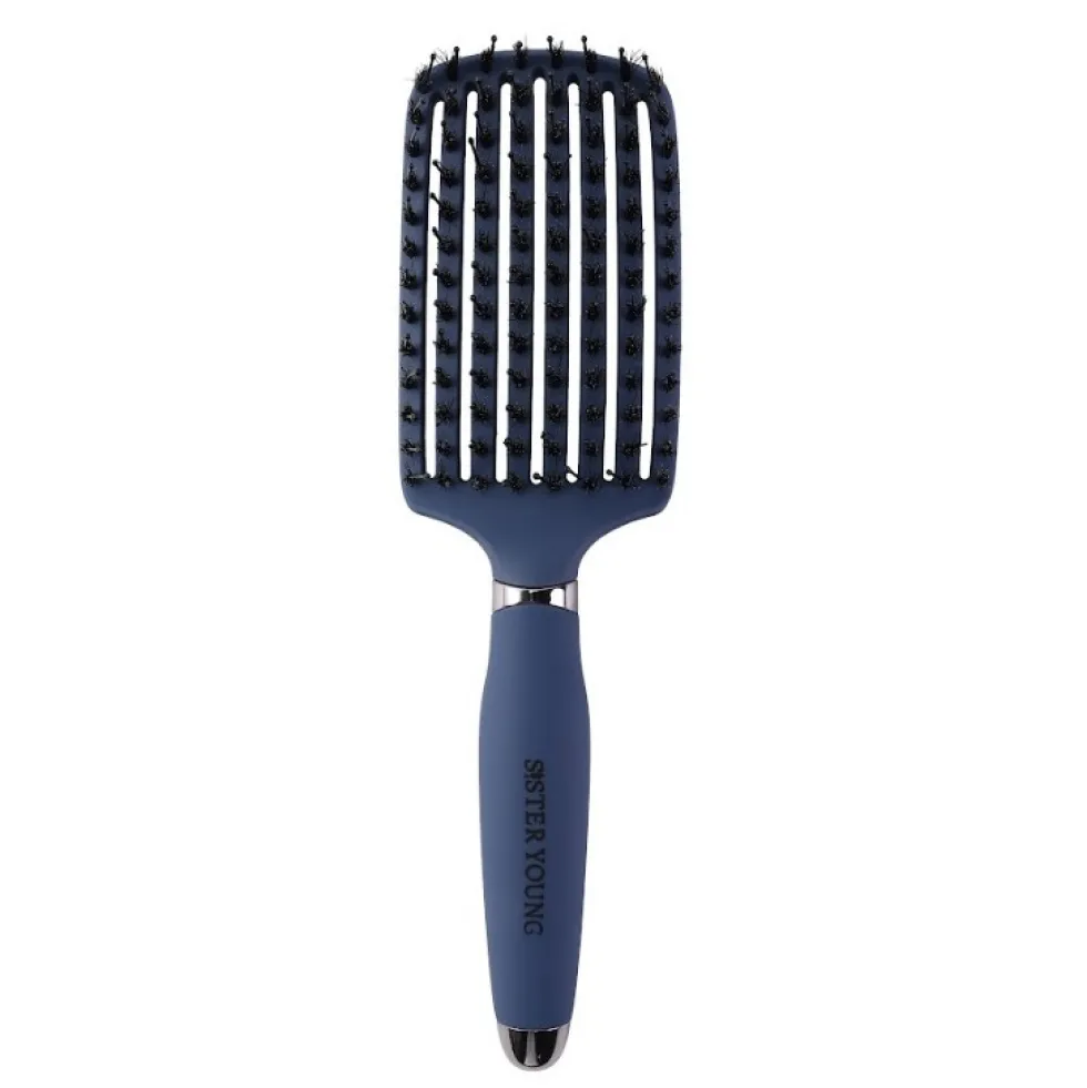 Sister Young Ovia Hair Brush szczotka do włosów z włosiem dzika Fresh Mint