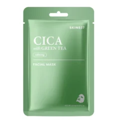 SKIN627 Cica with Green Tea kojąca maska w płachcie 22ml