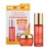 SKIN627 Collagen with Peptide zestaw serum do twarzy 50ml + krem do twarzy 50g + maski w płachcie 3x22ml