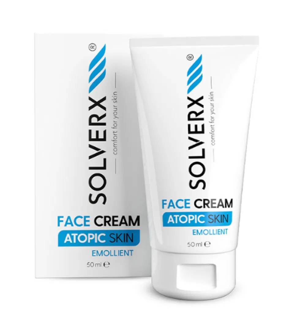 SOLVERX Atopic Skin krem do twarzy skóra atopowa 50ml