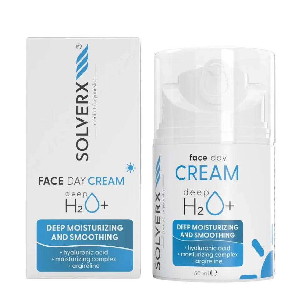 SOLVERX Deep H2O+ krem na dzień 50ml