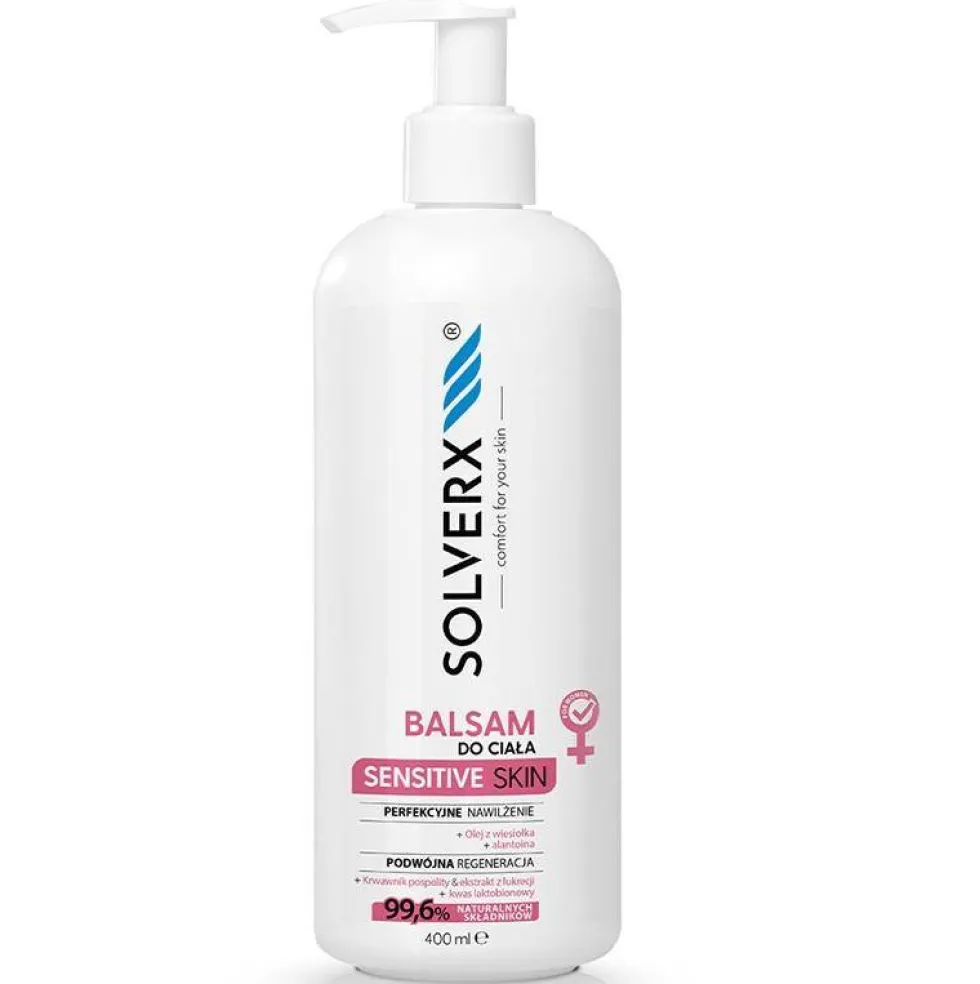 SOLVERX Sensitive Skin for Women balsam do ciała skóra wrażliwa 400ml