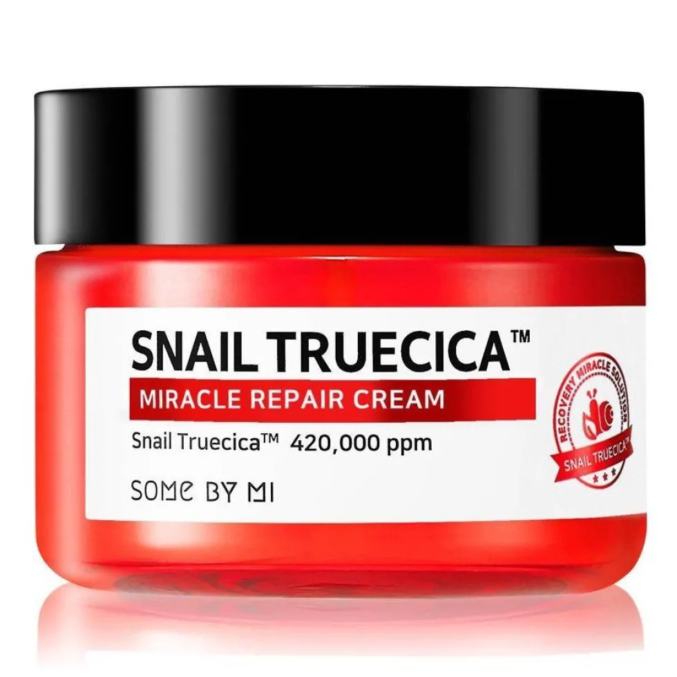 Some By Mi Snail TrueCICA Miracle Repair Cream krem rewitalizujący z mucyną z czarnego ślimaka 60ml