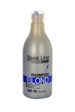 Stapiz Sleek Line Blond Shampoo szampon do włosów blond zapewniający platynowy odcień 300ml