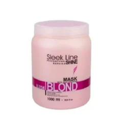 Stapiz Sleek Line Blush Blond Mask maska do włosów blond z jedwabiem 1000ml
