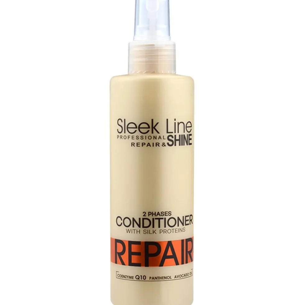 Stapiz Sleek Line Repair 2 Phases Conditioner dwufazowa odżywka do włosów z jedwabiem 200ml